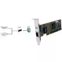 EXSYS EX-6069-2 PCI Gigabit tinklo plokštė su žemo profilio laikikliu (Realtek mikroschema)