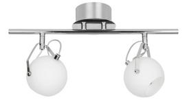 Šviestuvas lubų Spot-Light Ida, LED, 2 x 3 W, balta sp. / chromo sp.