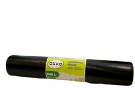 Šiukšlių maišai Okko, 240 l, 5 vnt., 30MK