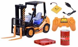 Žaislinis kranas Power Truck RC0035, 1:14, oranžinė sp.