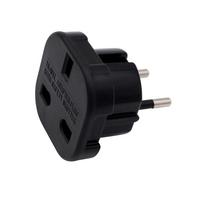 Adapteris Bullet Travel, USB Type C/UK Plug, balta sp.