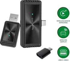 4smarts belaidis CarPlay ekrano veidrodžio adapteris (juodas)