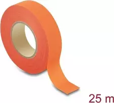 Delock Fabric Tape 25 m x 19 mm plėšoma lipni juosta oranžinė
