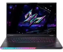Acer Predator Helios 18 AI PH18-I71-9939 žaidimų nešiojamasis kompiuteris, 18 colių WQXGA 240Hz, Intel Core Ultra 9 290HX Plus, 32GB DDR5, 1TB SSD, NVIDIA GeForce RTX 5090 16GB, Windows 11 Home, Abyssal Black