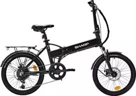 Sharp BK-FD03-EB sulankstomas elektrinis dviratis 250W 36V 6.4Ah 16 colių juodas