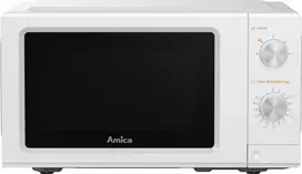 AMICA MMF20M3W Solo mikrobangų krosnelė, 20 L, 700 W, balta