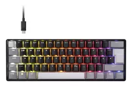 Corsair CLIPPER PRO MINI 60 Hall Effect 60% laidinis USB magnetinio jungiklio QWERTZ juoda žaidimų klaviatūra
