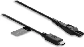 Delock USB Type-C įkrovimo laidas 15 V elektriniams skustuvams Philips OneBlade Pro 360 HQ7 HQ8 HQ9 serijų atsarginis laidas 1 m