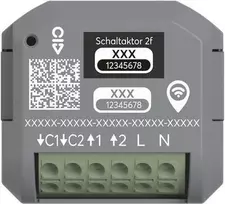 ABB free@home 2 kanalų įleidžiamas perjungimo pavara 62821 U-WL