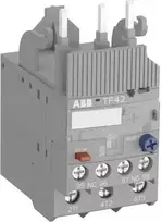 ABB TF42-4.2 šiluminės perkrovos relė, 3,4-4,2 A, 10 klasė, 3 polių, 690 V kintamoji srovė, varžtiniai gnybtai
