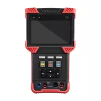 BCS T4LCD-PRO 4,3 colio kelių formatų CCTV testeris su PTZ valdymu, UTP kabelio testu ir 2600mAh baterija
