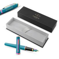 Parker Meridian turkio spalvos RBT (F) plunksnakotis – 2247770 su graviravimu