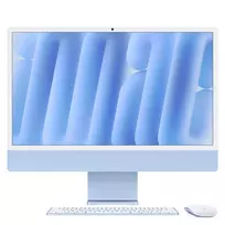 Apple iMac 24 inch Blue M4 8 branduolių CPU 8 branduolių GPU 16GB RAM 512GB SSD vokiška klaviatūra