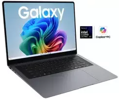 SAMSUNG Galaxy Book6 Pro 16 Intel Core Ultra 7 155H 16GB RAM 512GB SSD 16 colių AMOLED jutiklinis ekranas Windows 11 Home Moonstone Gray