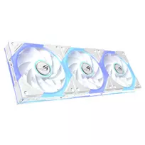 ASUS ROG Eurux GR120 ARGB Reverse Fan, 120 mm, 3 dalių rinkinys, baltas (90DA00K3-B09020)