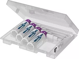 ANSMANN 1312-0044 Li-ion AA baterijos (2200 tipas), 4 vnt. su dėžute