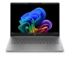 HP OmniBook 3 14-hz0157ng 14 colių OLED nešiojamas kompiuteris - Snapdragon X1-26-100, 8GB RAM, 512GB SSD, Windows 11