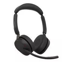 Jabra Evolve3 65 Stereo Link 390c UC belaidė Bluetooth ausinė su USB-A adapteriu ir Busylight - juoda