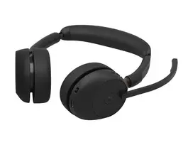 Jabra Evolve3 65 Stereo belaidės ausinės su Link 390c ir įkrovimo stendu – Microsoft Teams sertifikuotos