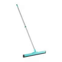 LEIFHEIT Classic Aqua Collect grindų šluota su teleskopiniu kotu, 45 cm, žalia/balta