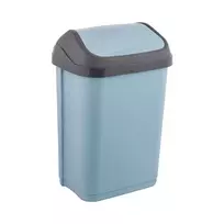 KEEEPER Šiukšlių dėžė su besisukančiu dangčiu 25L Swantje 33.5x25.5x53.5cm Mėlyna