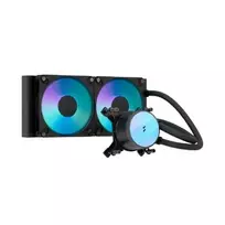 Fractal Design Radius 240 RGB juodas skysčio aušinimo CPU aušintuvas