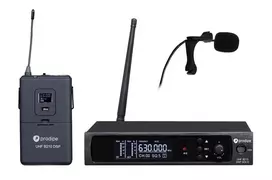 Prodipe UHF DSP VL21 belaidė instrumentų sistema su prisegamu mikrofonu