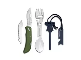 Outdoor Edge RazorEDC Lite 300 Combo Pack sulankstomas peilis su 6 keičiamais ašmenimis