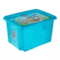 KEEEPER dėžė su dangčiu 30L Karolina Paw Patrol 45x35x27cm šviesiai mėlyna