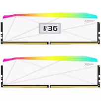 V-Color Manta XFinity+ aRGB 32GB (2x16GB) DDR5-6400 CL32 balta stalinio kompiuterio atmintinė