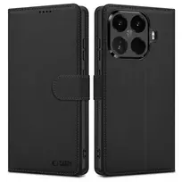 Tech-Protect piniginė-dėklas Xiaomi 17T Pro telefonui - juodas