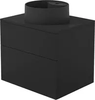 DEANTE SDNB6SNU4B sieninė vonios spintelė su integruotu granito kriaukle 360 mm balta