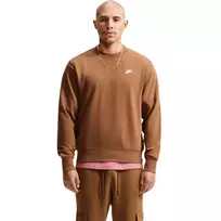 Vyriškas džemperis Nike Club FT šviesiai rudos spalvos FN3888 270 S