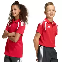 adidas Tiro 26 League Polo marškinėliai vaikams, raudoni, KF3408, 140cm
