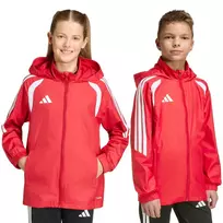 adidas Tiro 26 League vėjo striukė vaikams, raudona, JY9724, 140cm