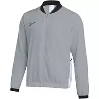 Nike Dri-FIT Academy 25 vyriška sportinė striukė su gobtuvu, tamsiai pilka/juoda, FZ9837 012, S