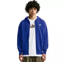 Vyriška bluza Nike Club BB FZ Hoodie mėlyna FN3861 455 M