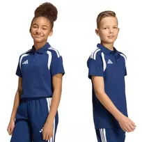 adidas Tiro 26 League Polo vaikiški marškinėliai tamsiai mėlyni KF3406 128cm