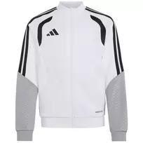 adidas Tiro 26 Competition Training vaikiškas sportinis megztinis baltai pilkas KA7716 140cm