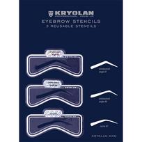 Kryolan Šablonai antakiams - #2