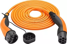 LAPP MOBILITY HELIX® Type 2 įkrovimo kabelis, iki 7,4 kW, 5 m, oranžinis (61797)