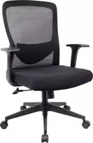 SpeaKa Professional Ergonominė Biuro Kėdė SP-14124760 SP-MOC-002 Juoda, Tinklinė