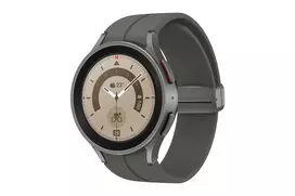 Samsung Galaxy Watch 5 Pro 45mm LTE pilkos spalvos titaninis išmanusis laikrodis SM-R925FZTDDBT