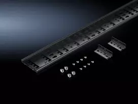 Rittal 5302.120 1U 19 colių kabelių tvarkymo skydas RAL 9005