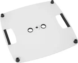 OMNITRONIC BPS-2 kolonėlės stovas / pagrindo plokštė balta 60004144