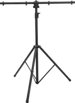 EUROLITE LCK-1 apšvietimo stovas su skersiniu, reguliuojamo aukščio 140-250 cm, 30 kg apkrova