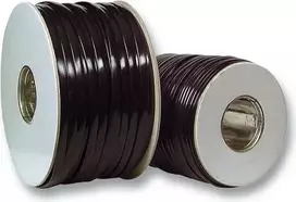 EFB Elektronik modulinis plokščiasis kabelis 4 gyslų juodas, 500 m ritė 91104.500