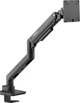 SpeaKa Professional SP-MM-970 vieno monitoriaus laikiklis ant stalo 17-49 colių ekranams, dujinis spyruoklinis aukščio reguliavimas, pakreipimas, pasukimas, sukimas, VESA 75/100, juodas SP-12355456