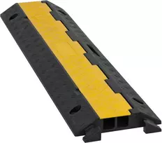EUROLITE KB-2A kabelių tiltas 2 kanalų 98x24x4,5 cm juodas/geltonas, apkrova iki 5000 kg
