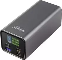 VOLTCRAFT VC-C904 nešiojamas įkroviklis (power bank) 20000 mAh USB PD 100 W, matinis pilkas, LCD ekranas